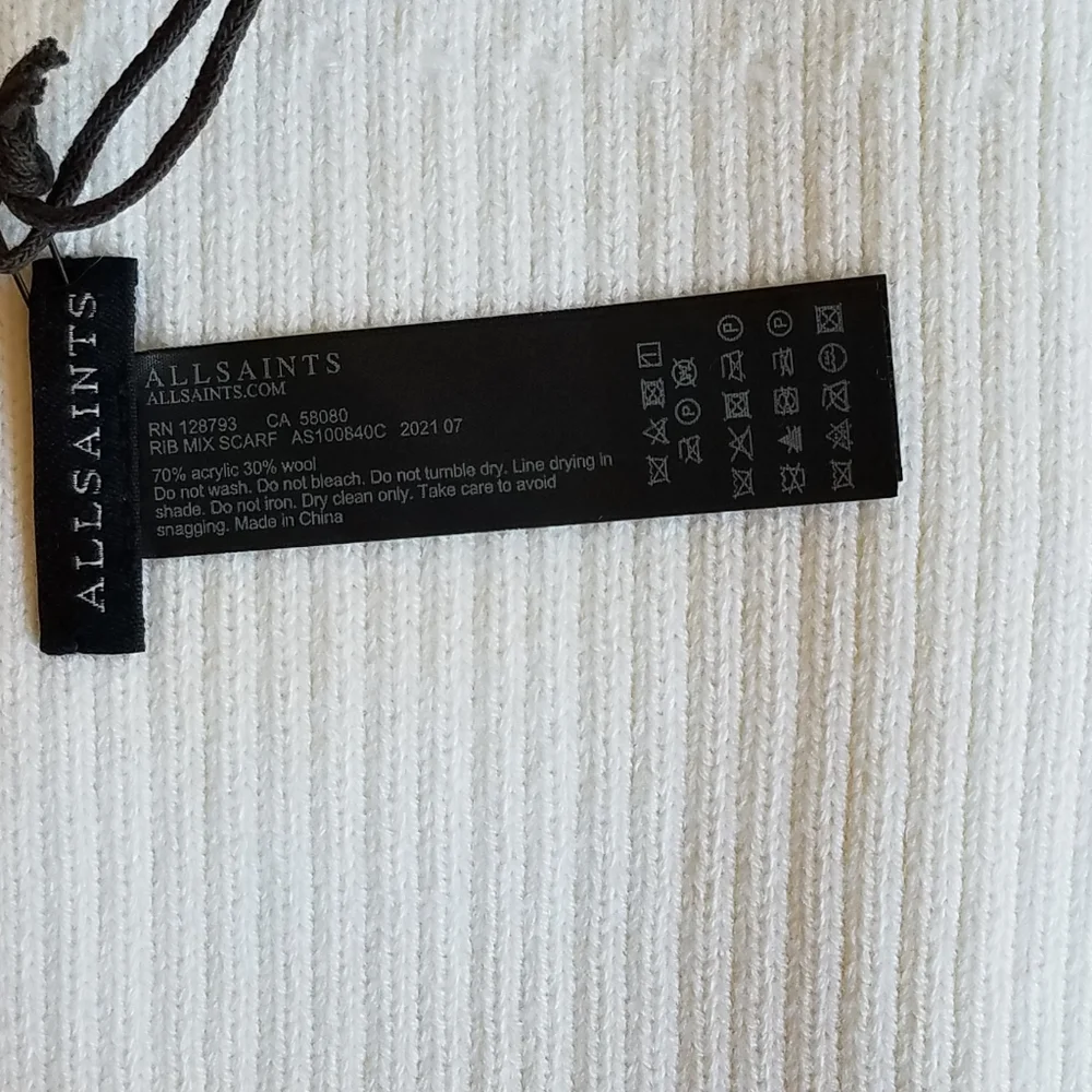 All Saints luxurious ribbed